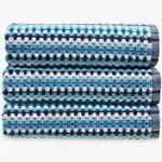 Christy Carnaby Stripe Towel Blue