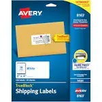 Avery Shipping Labels TrueBlock