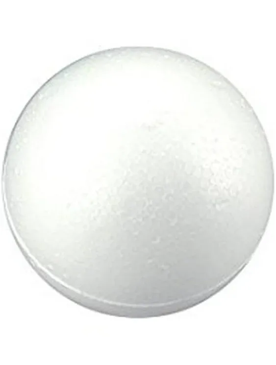 Smooth Polystyrene Foam Balls for Crafts and School Projects (6 inch Inches - 6 ...