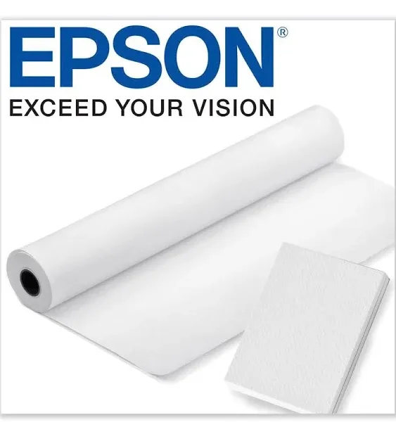 Epson Professional Media Premium Photo Paper LUSTER (13 Inches x 32.8 Feet, Roll) (S041409),White