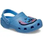 Crocs Kids' Disney Stitch Classic Clog, Blue, J4