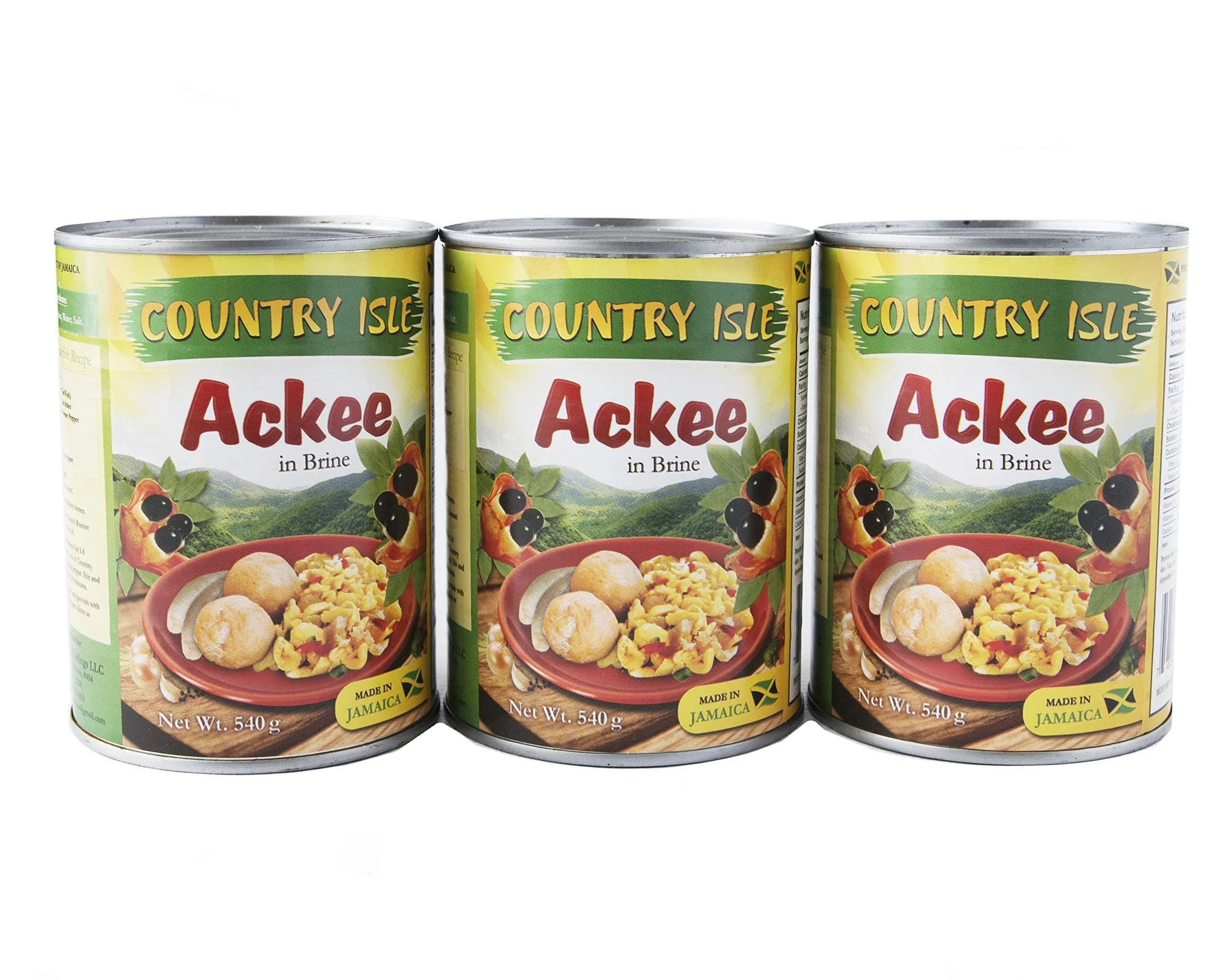 Country Isle Jamaican Ackee in The Can Perfect with Saltfish and Breadfruit Tree ...