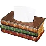 Tissue Box Cover Rectangular,Wo<wbr/>od Box Rustic Tissue Holder Ideal for Bathroom N