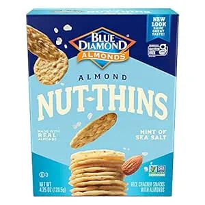 Blue Diamond - Almond Nut-Thins - Hint of Sea Salt - 4.25 oz