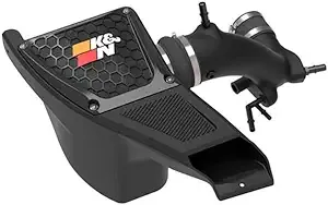 K&N Cold Air Intake System: High-Flow Air-Filter, Increase Performance & Horsepower: Compatible with 2021 L4 2.5 FORD Bronco, 63-2620, 63-2620