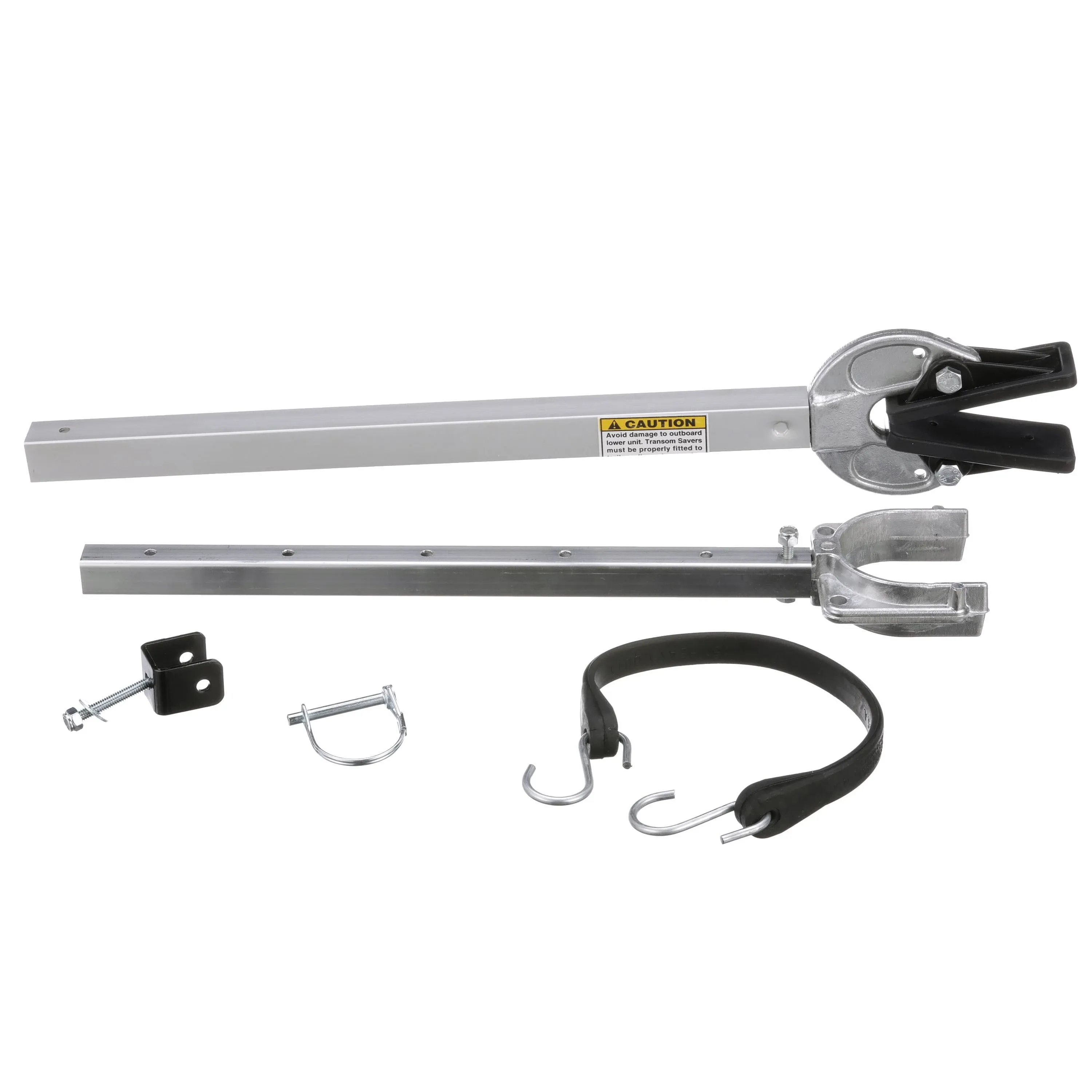 Adjustable Transom Saver, 23 to 35 Inches, Composite Head Holds Engine, Roller and Trailer Mounts - Attwood SP-400-RB