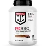 Muscle Milk Genuine Protein Powder, Chocolate, 4.94 Pound, 32 Servings, 32g Protein, 2g Sugar, Calcium, Vitamins A, C & D, NSF Certified for Sport, Energizing Snack, Packaging May Vary