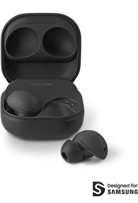 Comply Foam Ear Tips Designed for Samsung Galaxy Buds2 Pro Ultimate Comfort Unshakeable Fit Assorted, 3 Pair, Black