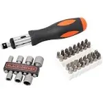 BLACK+DECKER Ratchet Screwdriver 40 Piece Set A7062 Accessory