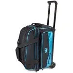 Brunswick Zone Double 2 Ball Roller Sky Blue Bowling Bag