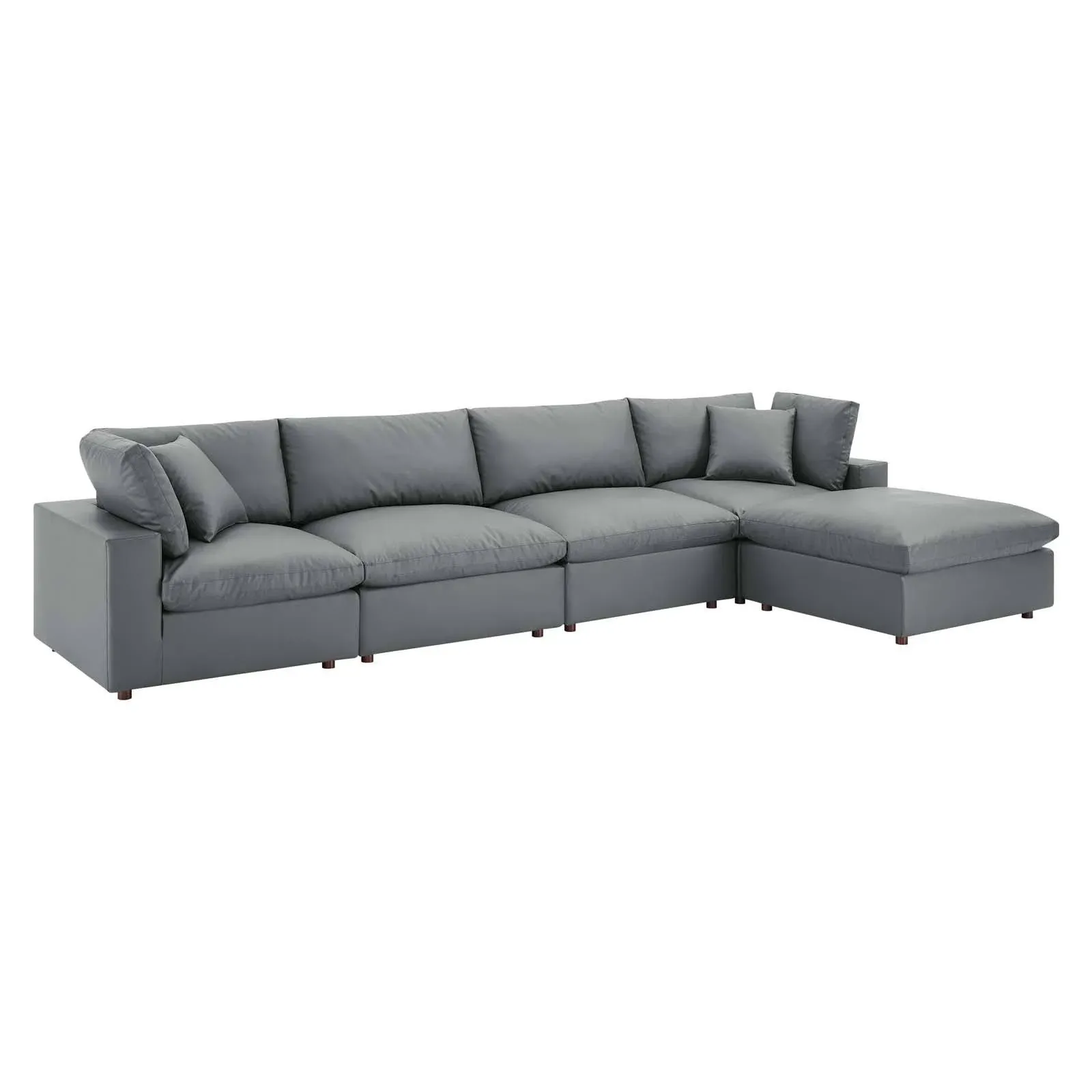 Modway Commix 5 Piece Sectional Sofa