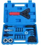 8MILELAKE 21pc Air Conditioning Clutch Removal and Installation Tool Kit