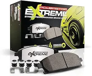 Power Stop Z26-1413 Z26 Front Carbon-Fiber Ceramic Brake Pads For Hyundai Genesis Coupe 2010-2016, Hyundai Veloster 2013-2015, Kia Optima 2011-2015 [Model Specific]