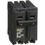 SQUARE D HOM240 40 Amp 2 Pole 120/240V Circuit Breaker