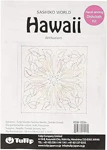 SASHIKO WORLD Hawaii Anthurium