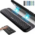 Vaydeer Keyboard Wrist Rest with Stickers, Full Mechanical Keyboard Support Pad, Desk Ergonomic Cushion for Computer Typing Office Work Home Gaming, Soft Memory Foam Arm Palm Hand Pain Relief Gift