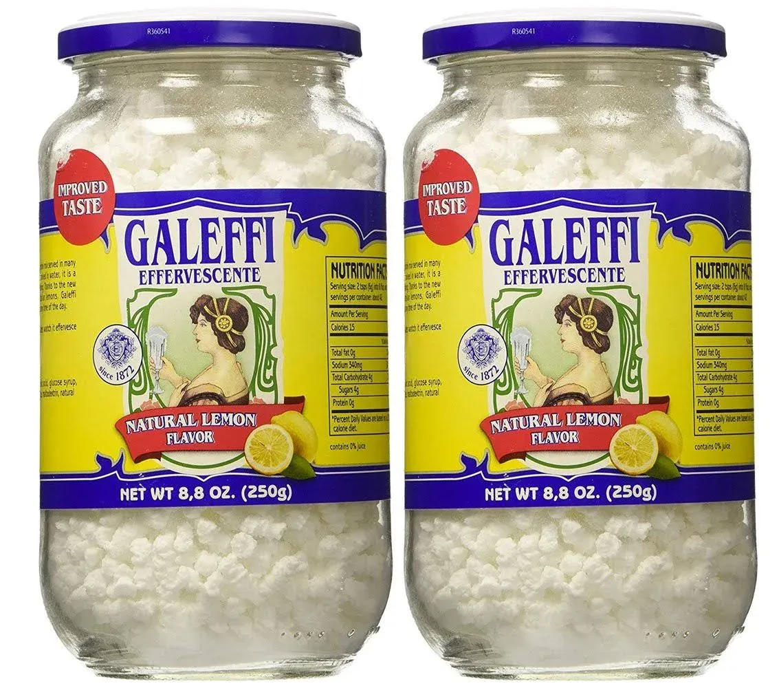 Galeffi, Effervescent Antacid, 8.8 Oz (250G) - Pack of 2