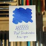 Pilot Iroshizuku Bottled Ink Fountain Pen Asa-gao Morning Glory - 50 mL NEW