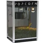 Paragon Contempo Pop 8 Ounce Popcorn Machine for Professional Concessionaires Requiring Commercial Quality High Output Popcorn Equipment, Black and Chrome