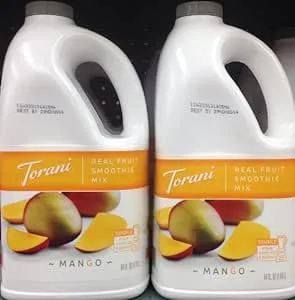 Torani Real Fruit Smoothie Mix MANGO 64oz (2 Pack)