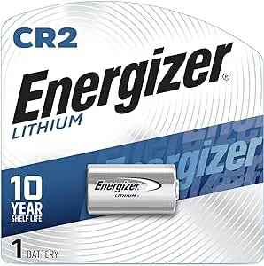 Energizer CR2 Lithium Batteries (1 Pack), 3V Photo Batteries