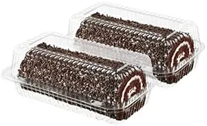 Swiss Roll Cake | Heavenly Roll Cake | Fresh & Delicious | Mother’s Day Chocolate Gift, Birthdays & Holidays | Kosher, Dairy & Nut Free | 13 oz Stern’s Bakery (2 Pack)