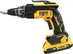 DeWalt DCF630D2 20V MAX XR Brushless Drywall Screw Gun Kit