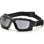 Pyramex I-Force Sporty Dual Pane Anti-Fog Goggle,Black Frame/Gray Anti-Fog Lens