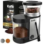 Kaffe Burr Coffee Grinder Electric w/ Adjustable Settings for Precision Coffee