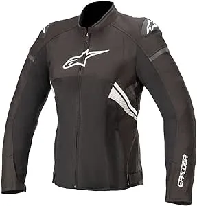 Alpinestars Women's Stella T-GP Plus R v3 Air Jacket (X-Large) (Black/White)