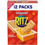 Ritz Crackers N Cheesy Dip Handi Snacks