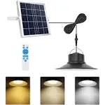 Solar Lights Outdoor LED Solar Pendant Light 3000K|4000K|50<wbr/>00K| Dimmable Ligh...