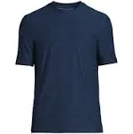 Lands' End Men's Short Sleeve Performance Hybrid T-Shirt