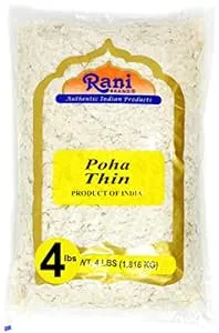 Rani Poha Powa Thin Cut Flattened Rice 4lb 64oz Bulk ~ All