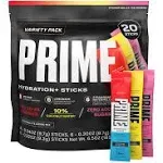 Prime Hydration+ Electrolyte Powder Sticks Variety Pack