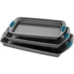 Rachael Ray 3-Piece Nonstick Bakeware Cookie Pan Set