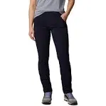 Columbia Women's Anytime Casual Pull On Pants, XXL, Dark Nocturnal