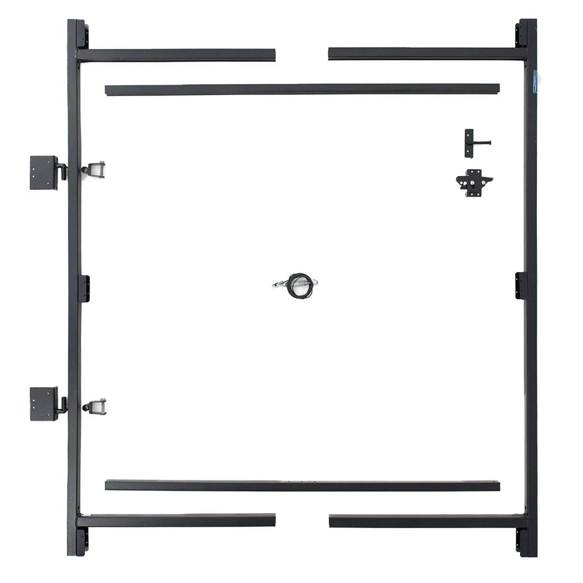 Adjust-A-Gate Steel Frame Gate Building Kit, 60"-96" Wide Opening Up to 6' High