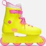 Impala Lightspeed Inline Roller Skates - Barbie Bright Yellow