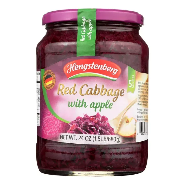 Hengstenberg Red Cabbage with Apple (24 oz)