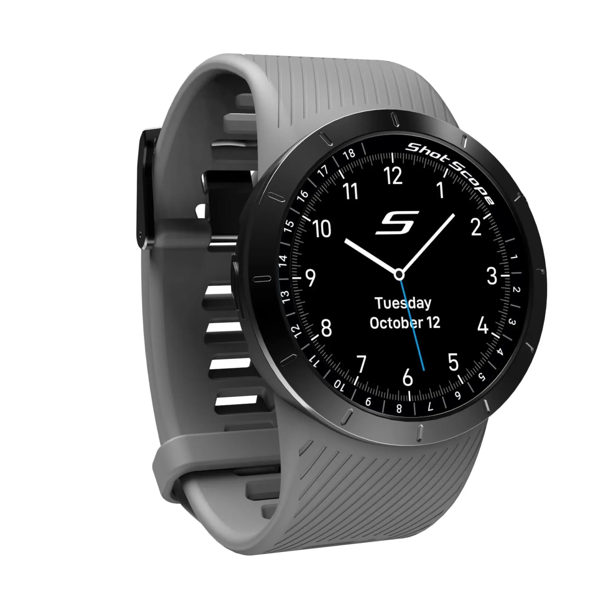 Shot Scope X5 Premium GPS watch Steel Grey