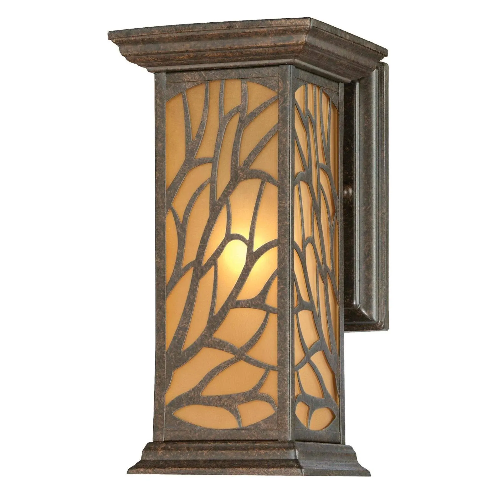 Westinghouse 6315000 Glenwillow One-Light Outdoor Wall Lantern Victorian Bronze