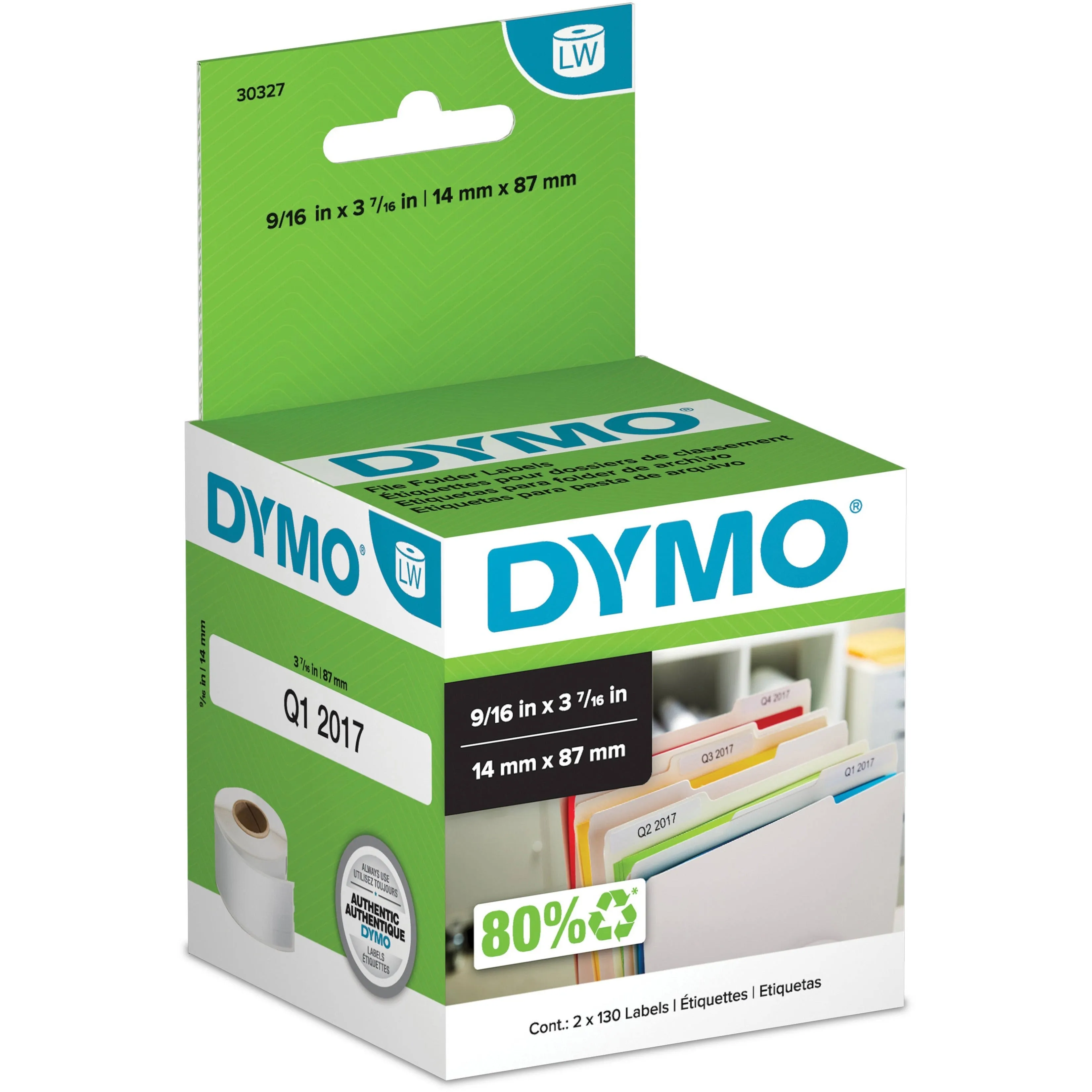 Dymo LabelWriter File Folder Labels