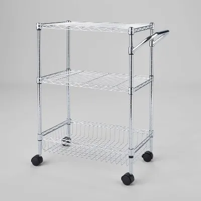 Brightroom 3 Tier Metal Utility Cart