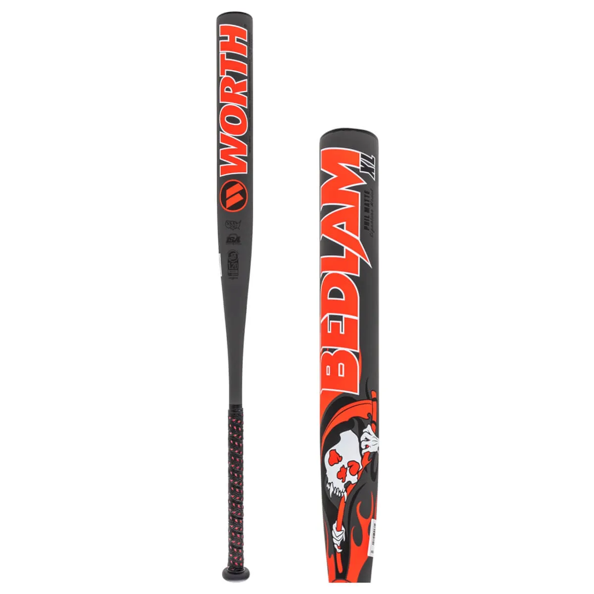 Worth Bedlam Phil Matte XL Slowpitch Softball Bat