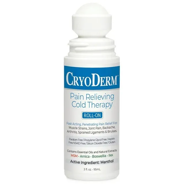 Cryoderm 3 oz Roll-On