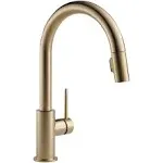 Delta Trinsic : Single Handle Pull-Down Kitchen Limited Swivel - Champagne Bronze