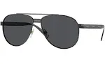 VERSACE VE2209 100987 58mm Phantos Black Dark Grey Men&#039;s Sunglasses