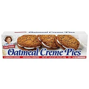 Little Debbie Oatmeal Crème Pie 16. 2 oz