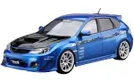 AOSHIMA The Tuned Car 1/24 Subaru Ings Grb Impreza Wrx Sti '07 Plastic